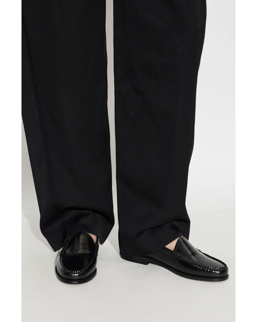 G.H.BASS Black 'Weejun Penny' Loafers