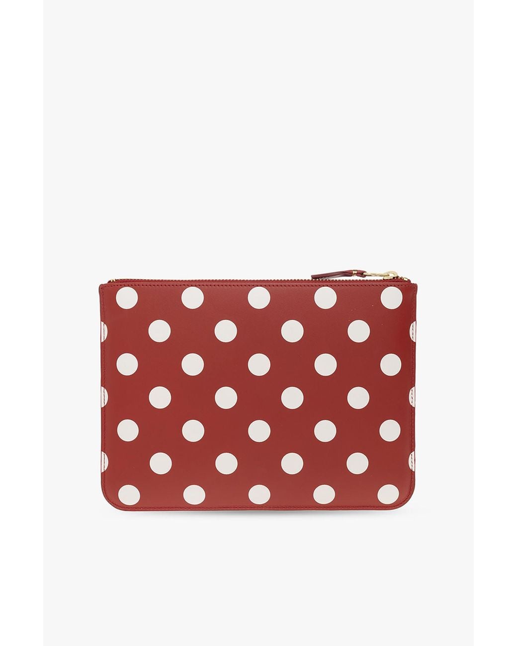 Comme des Garçons Red Polka Dot Pouch