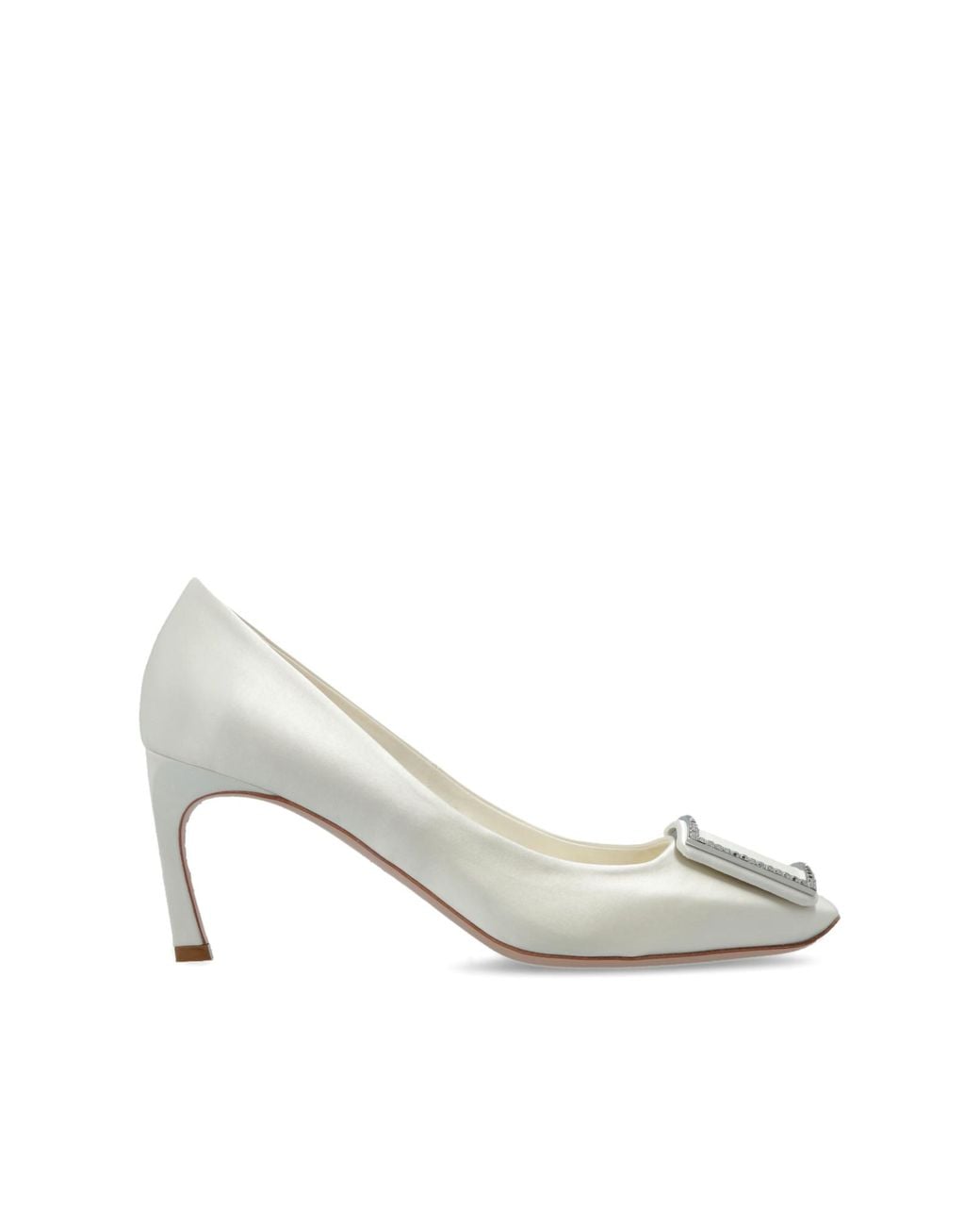 Roger Vivier White Heeled Shoes 'Trompette'