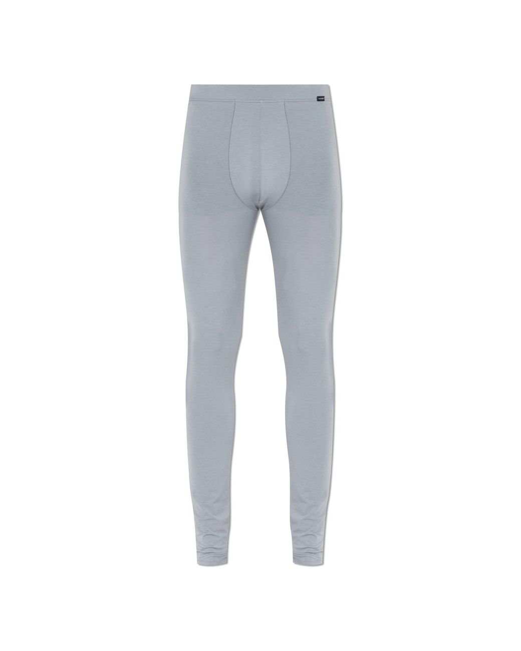 Hanro Blue Long Johns for men
