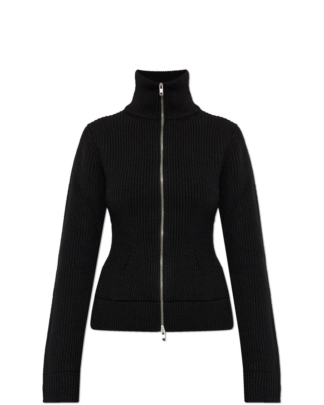 Maison Margiela Black Wool Cardigan