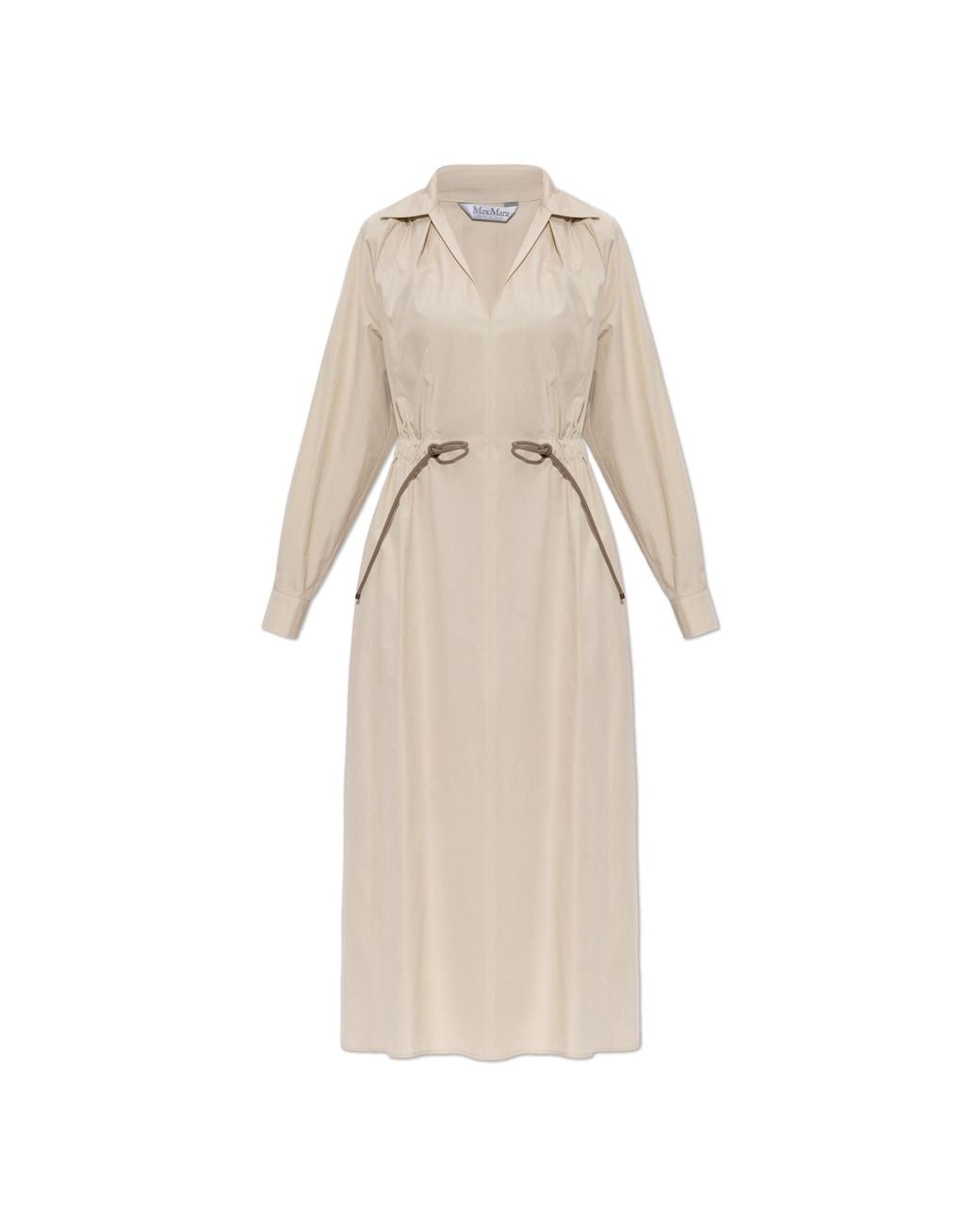 Max Mara White Dress 'Pedaggi'
