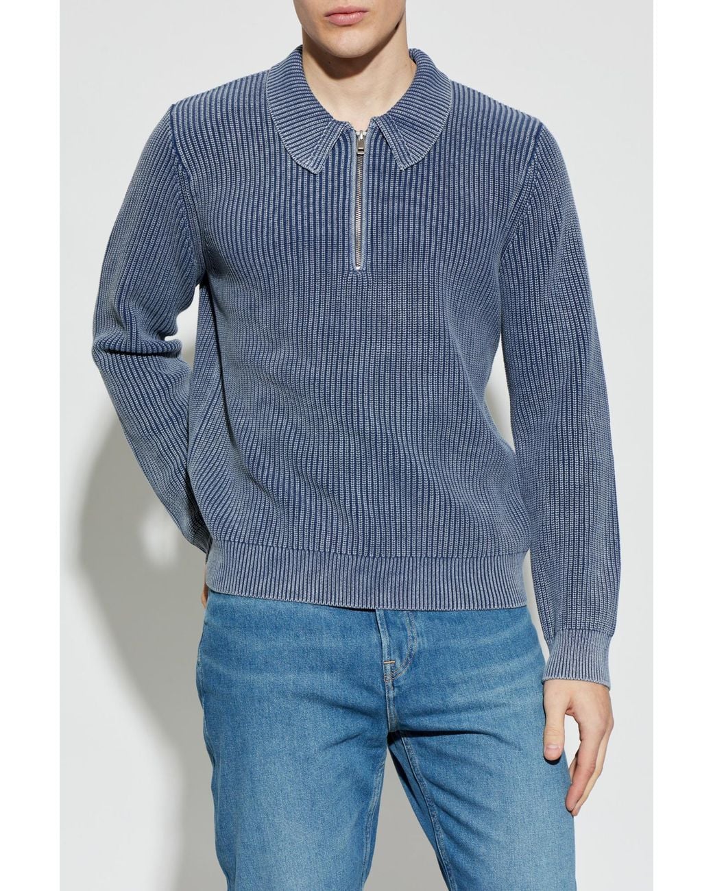 Samsøe & Samsøe Blue 'Saearl' Sweater for men