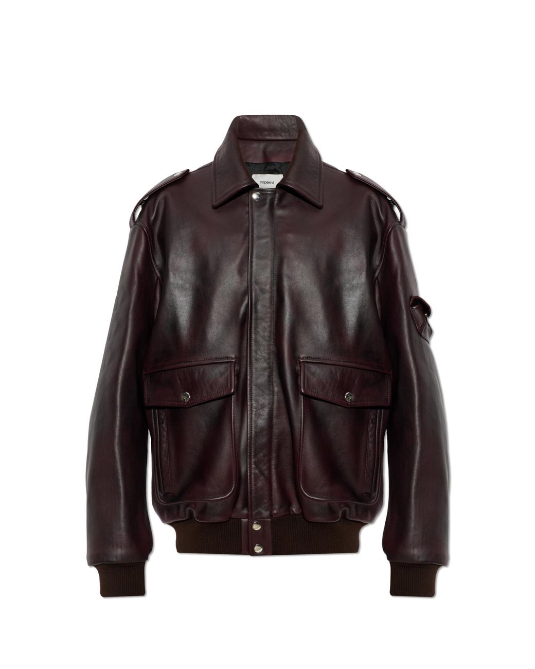 Coperni Brown Leather Jacket