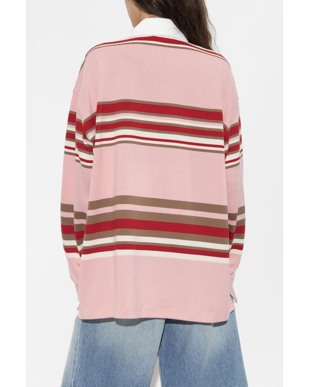 Amiri Red Polo With Logo