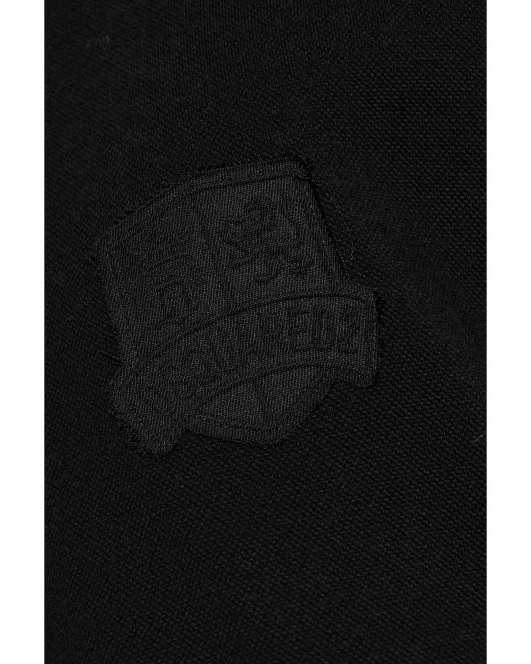 DSquared² Black Sweatshirt With Patch for men