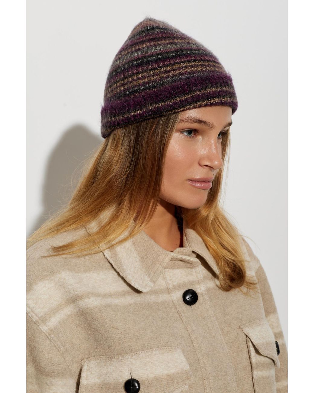 Isabel Marant Red "Morenne" Cap