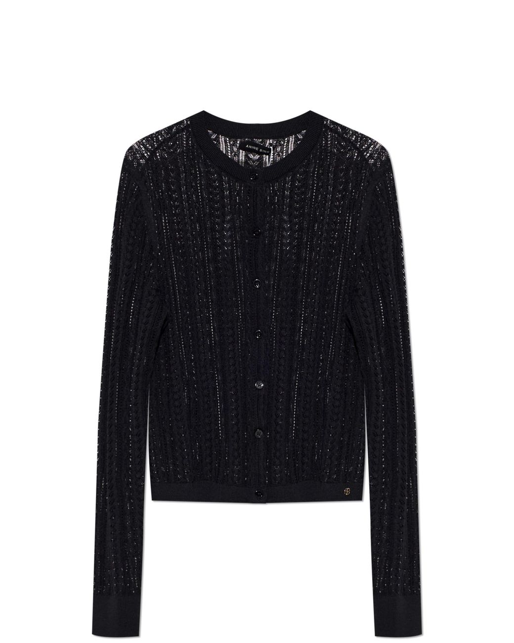 Anine Bing Black Cardigan 'Moni'