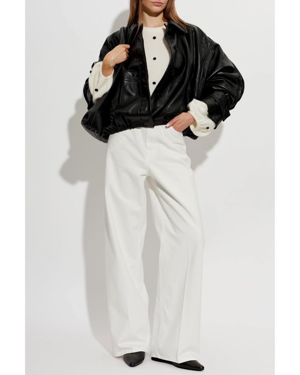 Furla White 'Dora' Shoes
