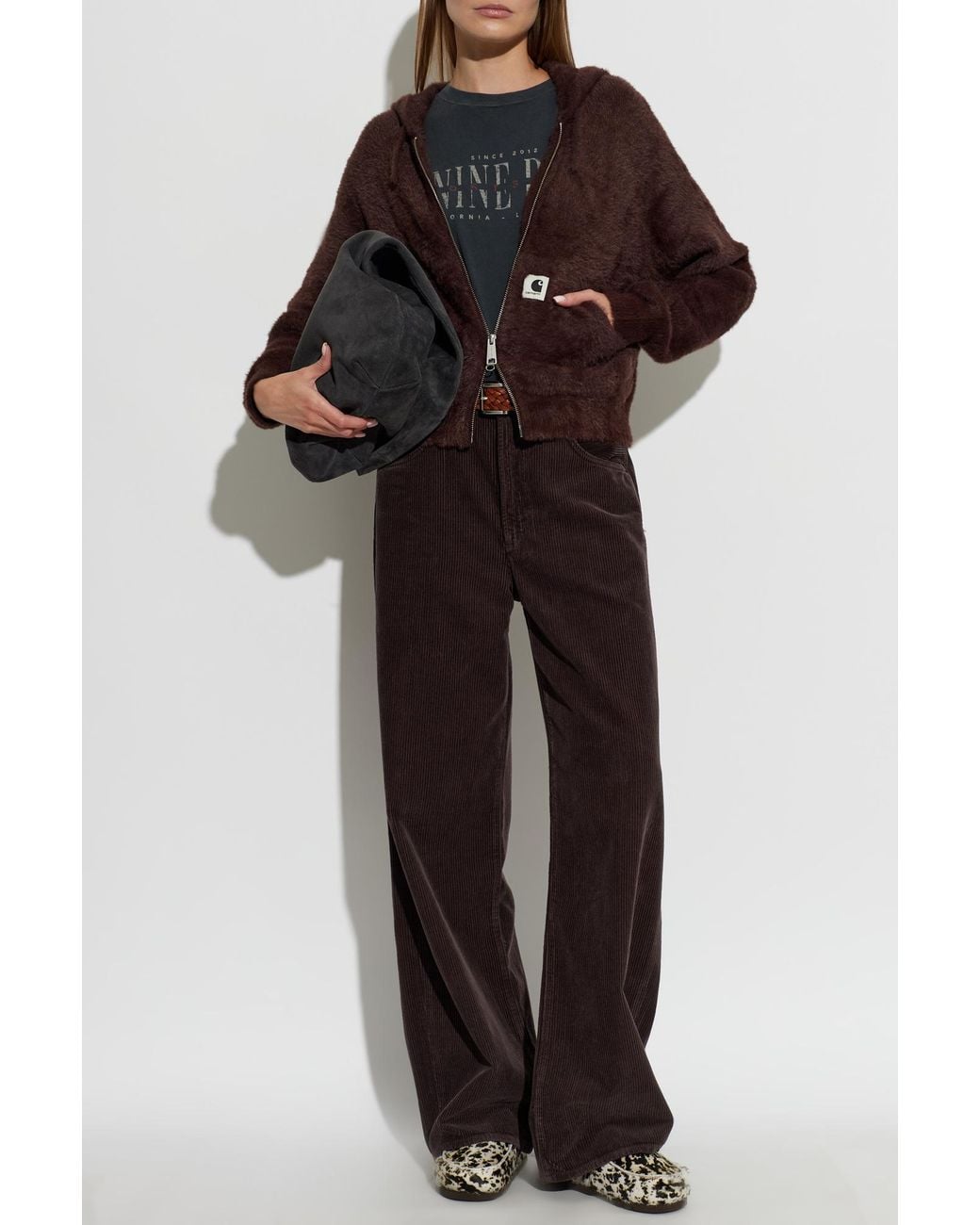 Carhartt Brown 'Maine' Hoodie