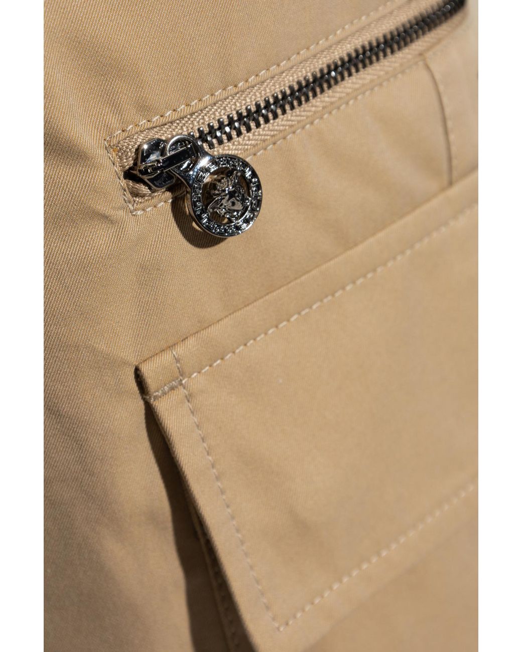 Versace Red Trousers With Pockets for men