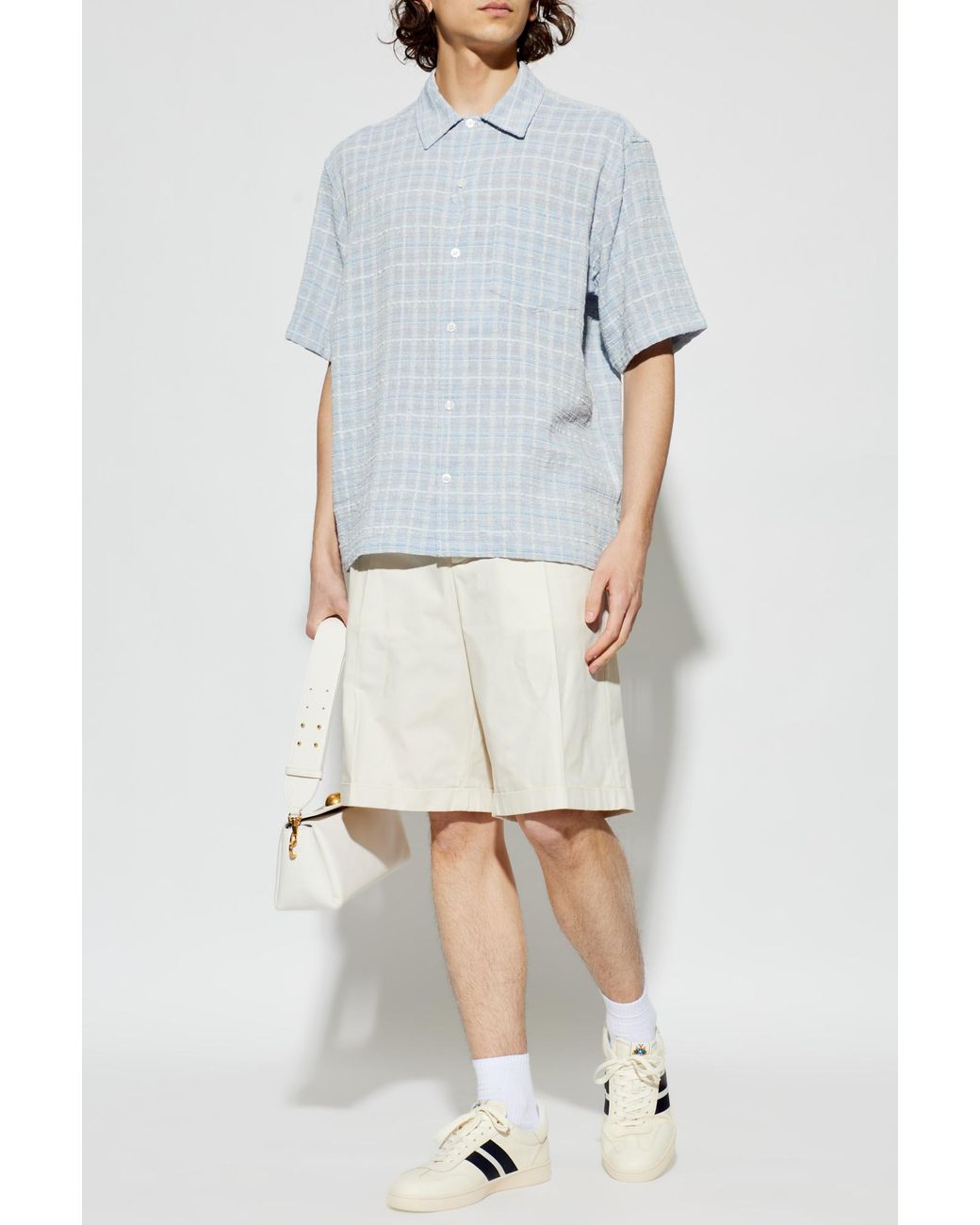 Samsøe & Samsøe Blue "Saayo" Shirt for men