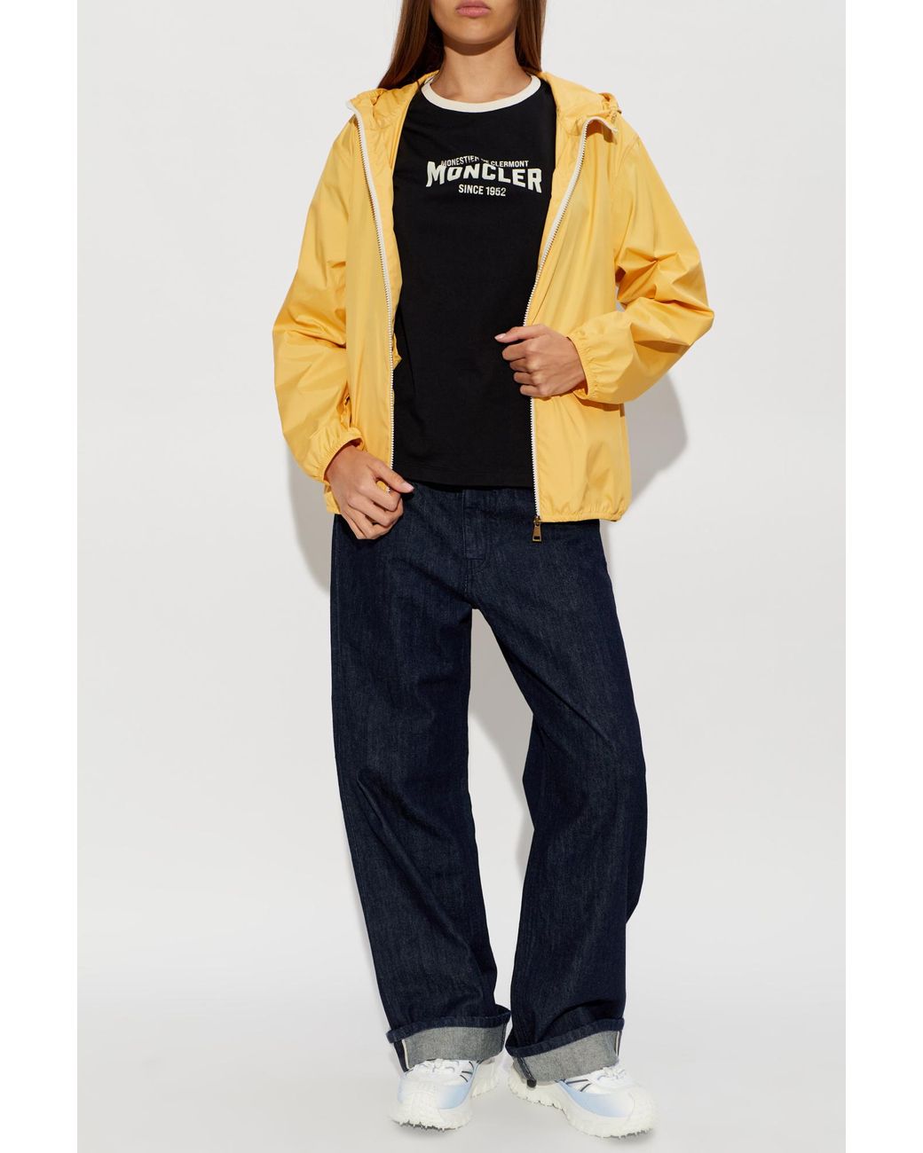 Moncler Blue T-Shirt With Logo