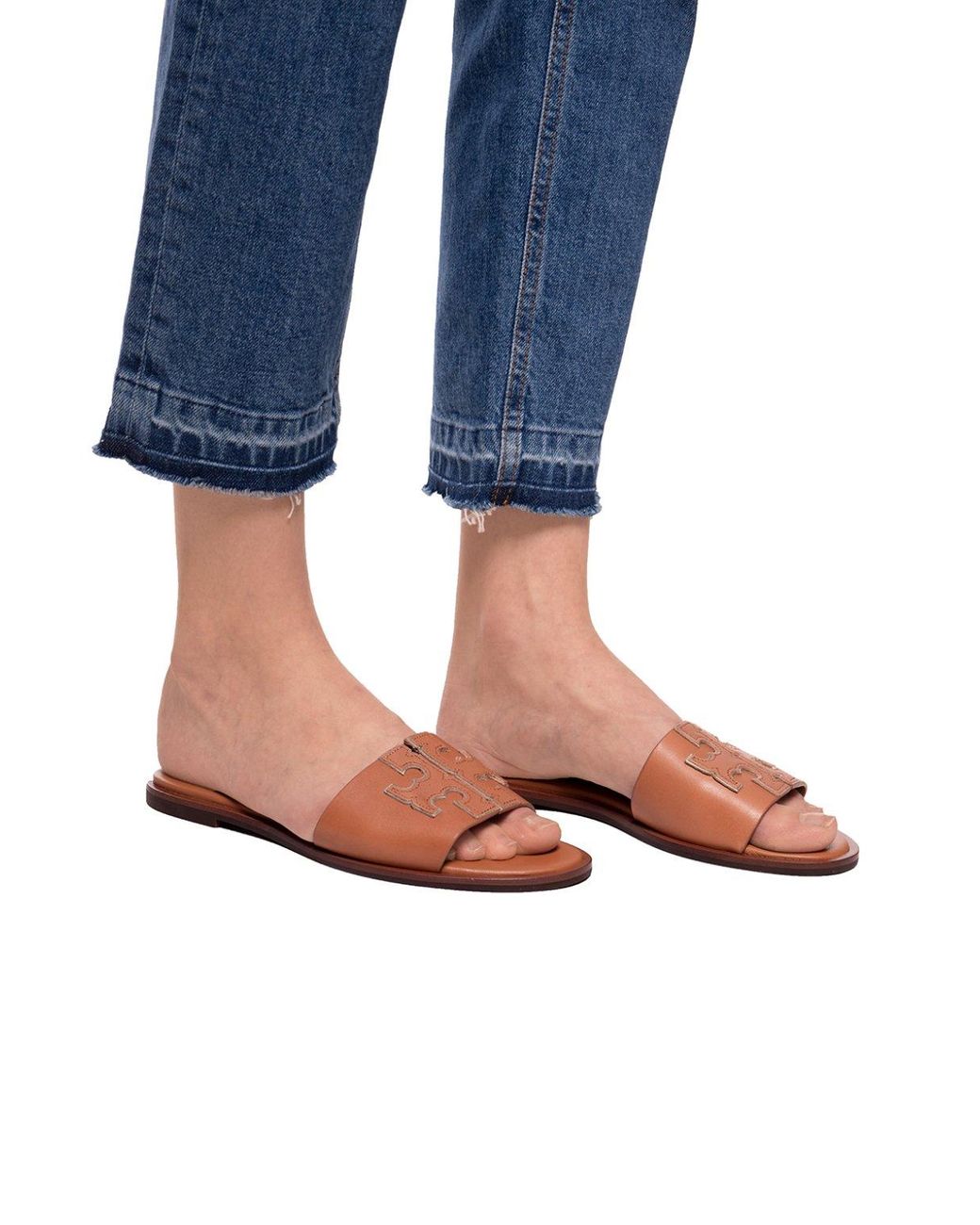 Ines woven slide online