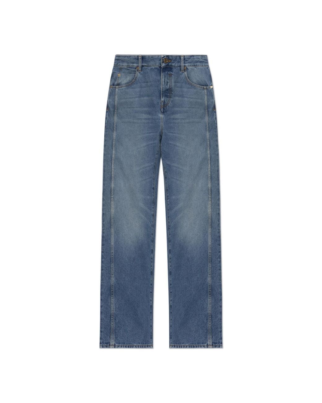 Balmain Blue 'Loose' Jeans for men