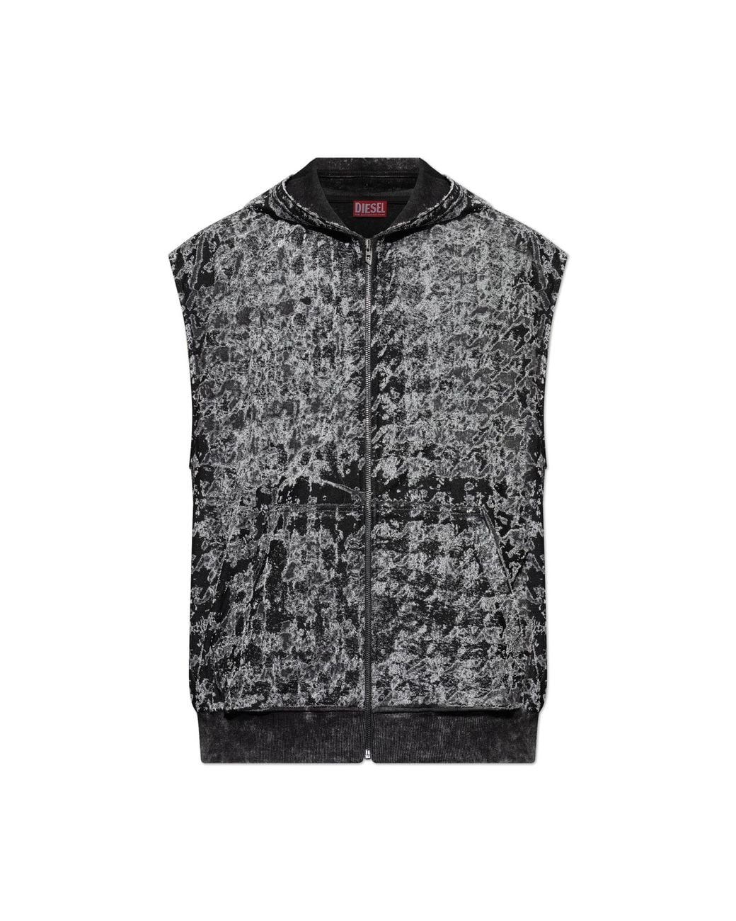 DIESEL Black Vest -Melchor' for men