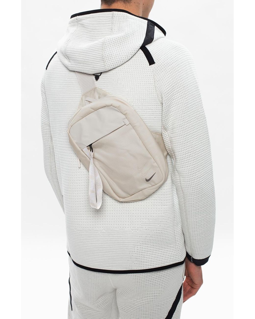 Nike Men's Natural One-shoulder Backpack With Logo Cream