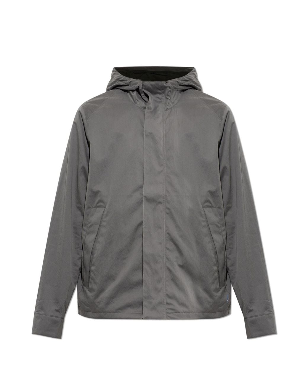 Paul Smith Gray Light Jacket With Hood for men