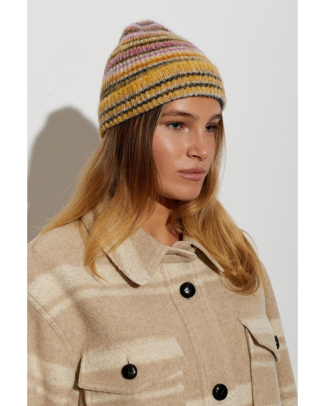 Isabel Marant Natural "Morenne" Cap