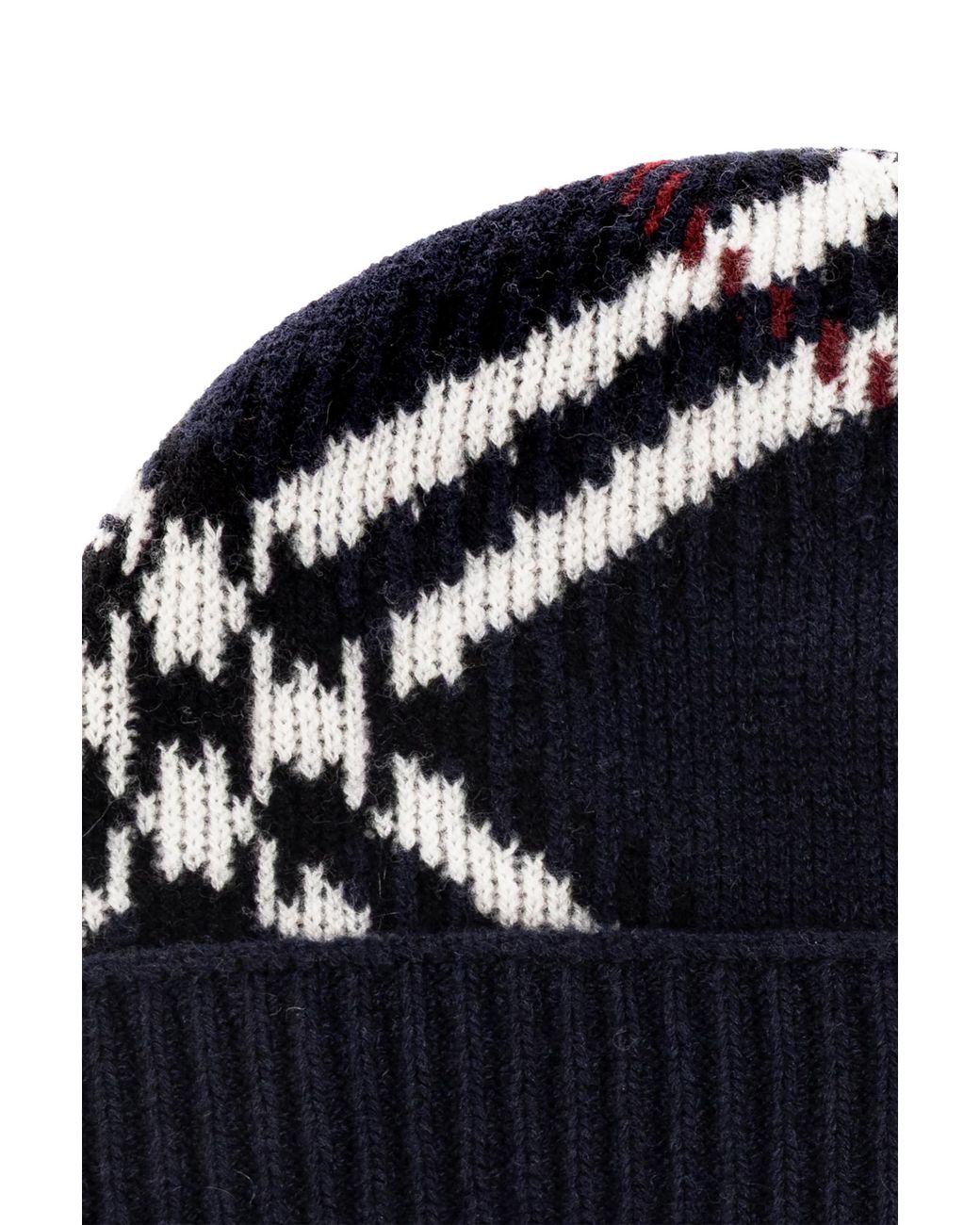 Burberry Blue Cashmere Beanie