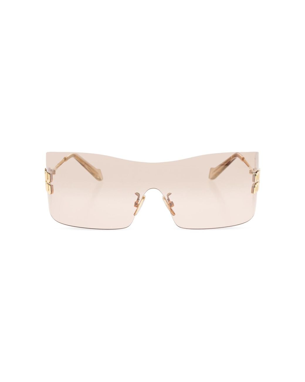 Miu Miu Pink 'B53S' Sunglasses