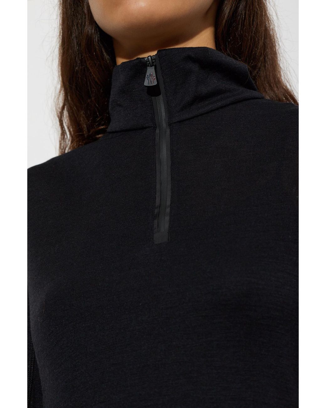 Moncler Black Performance & Style Thermal Top