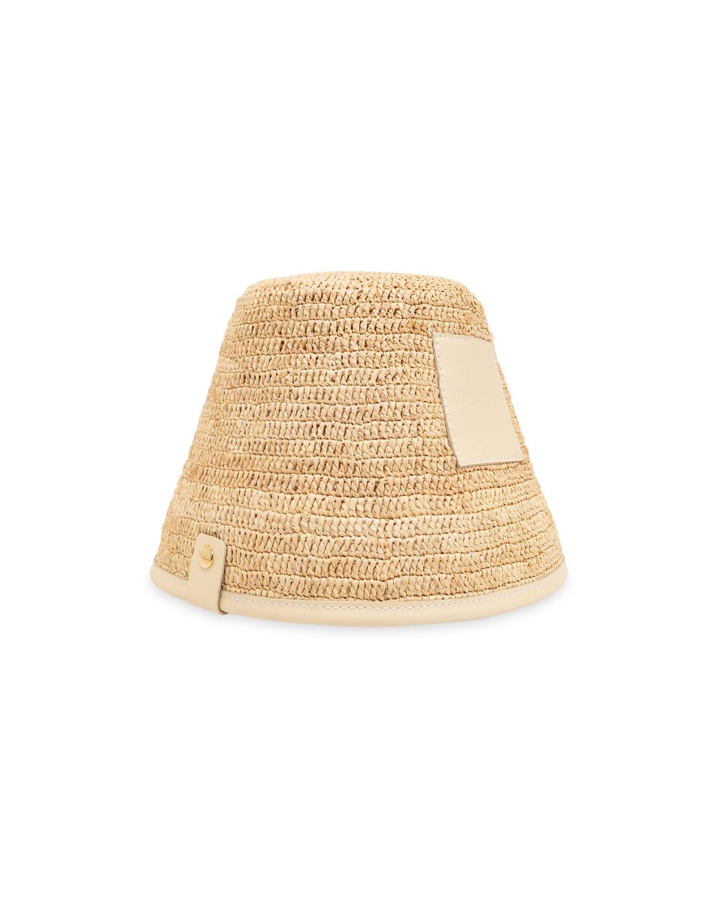 Jacquemus Blue Straw Hat