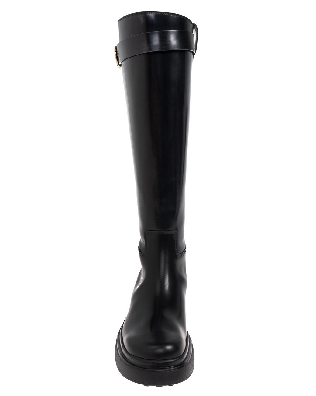 Tod's Black Leather Boots