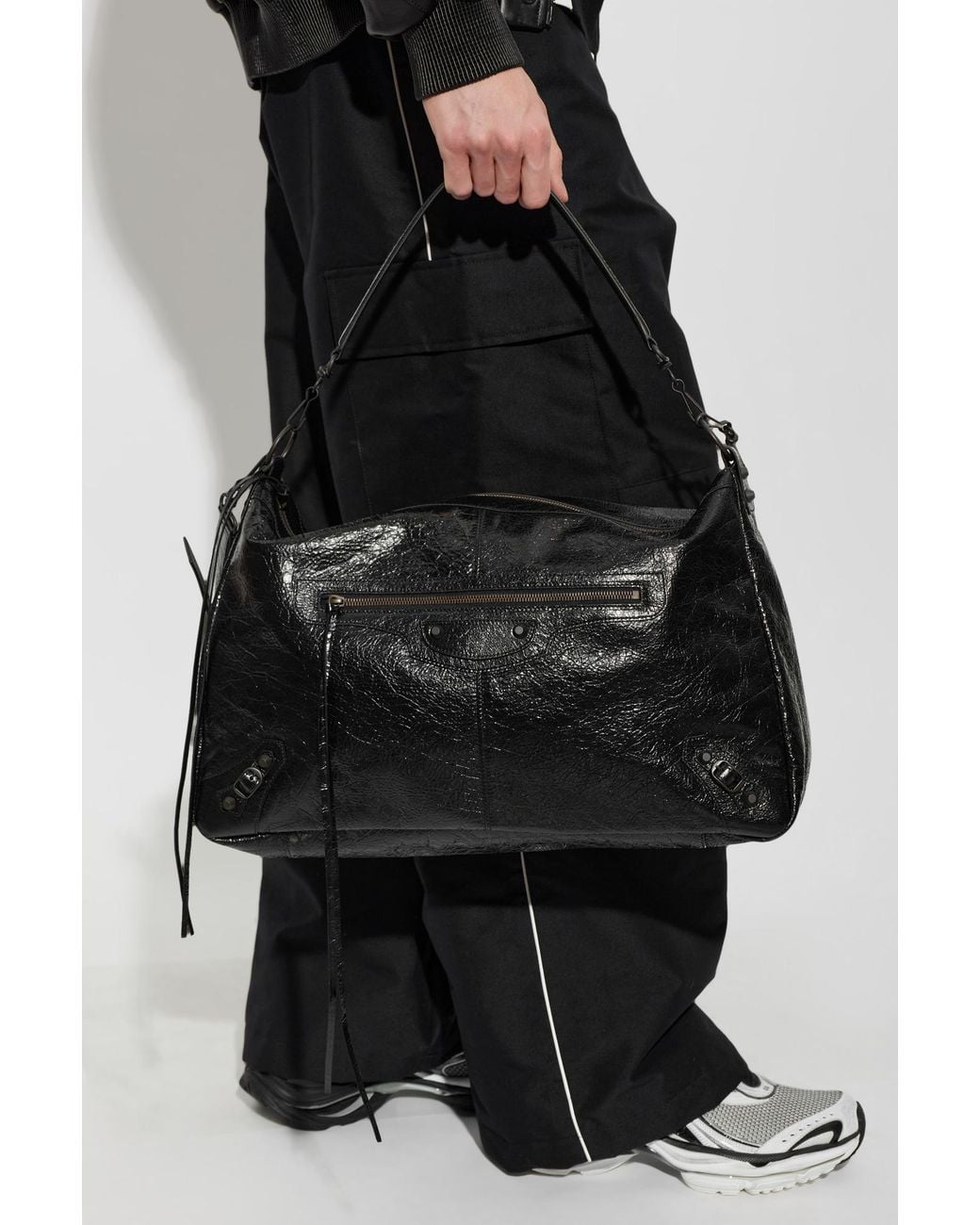Balenciaga Black 'Le City Moro Large' Bag for men