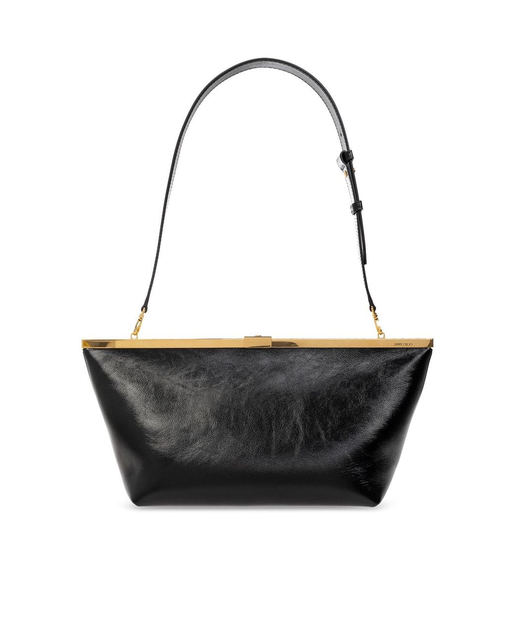 Jimmy Choo Black 'Ganache' Shoulder Bag