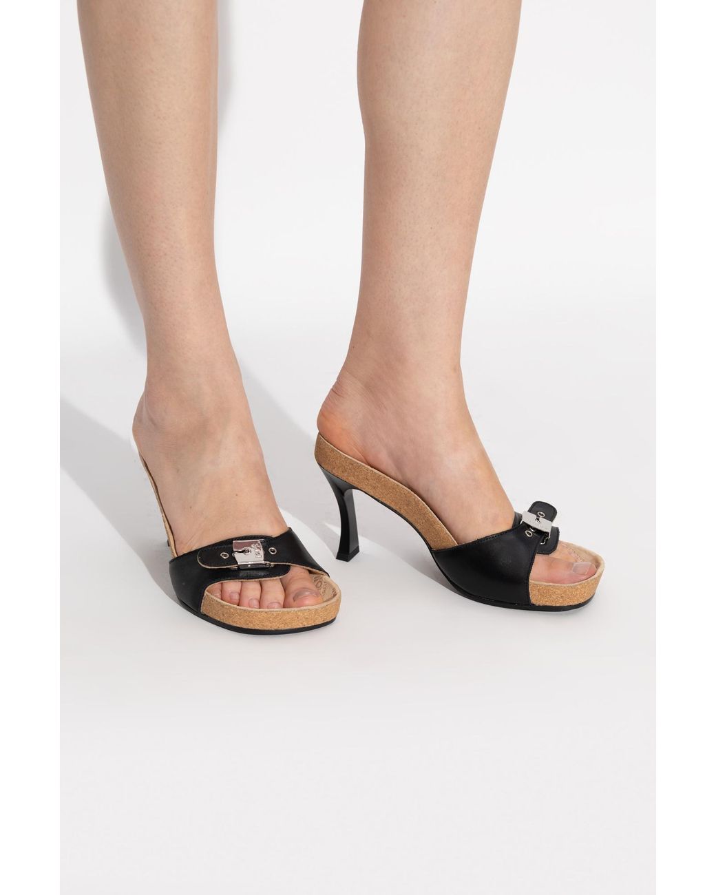 Balenciaga Black X Scholl Sandal