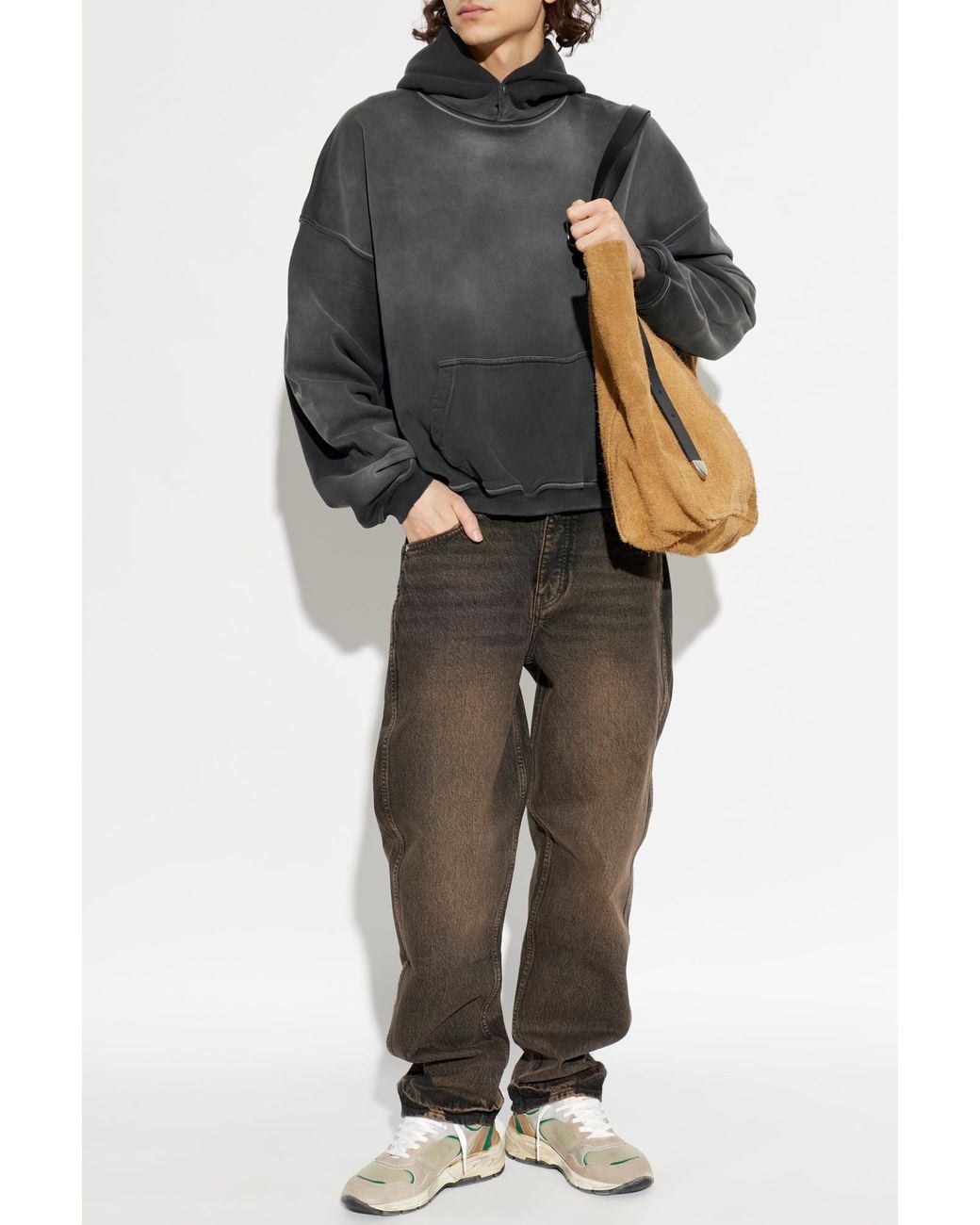 Represent Gray Hoodie for men