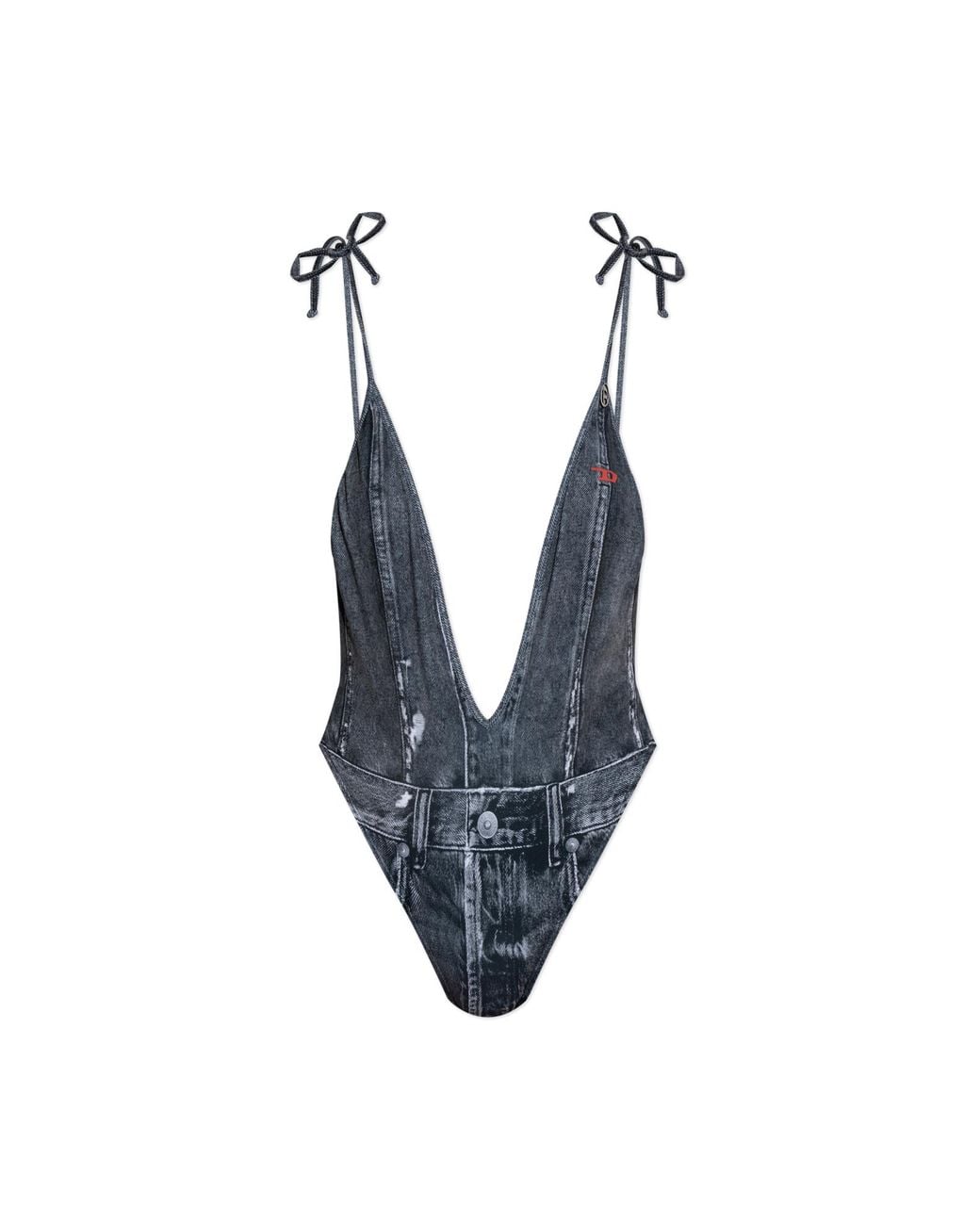 DIESEL Blue One-Piece Swimsuit "Kinsley-Dnm"