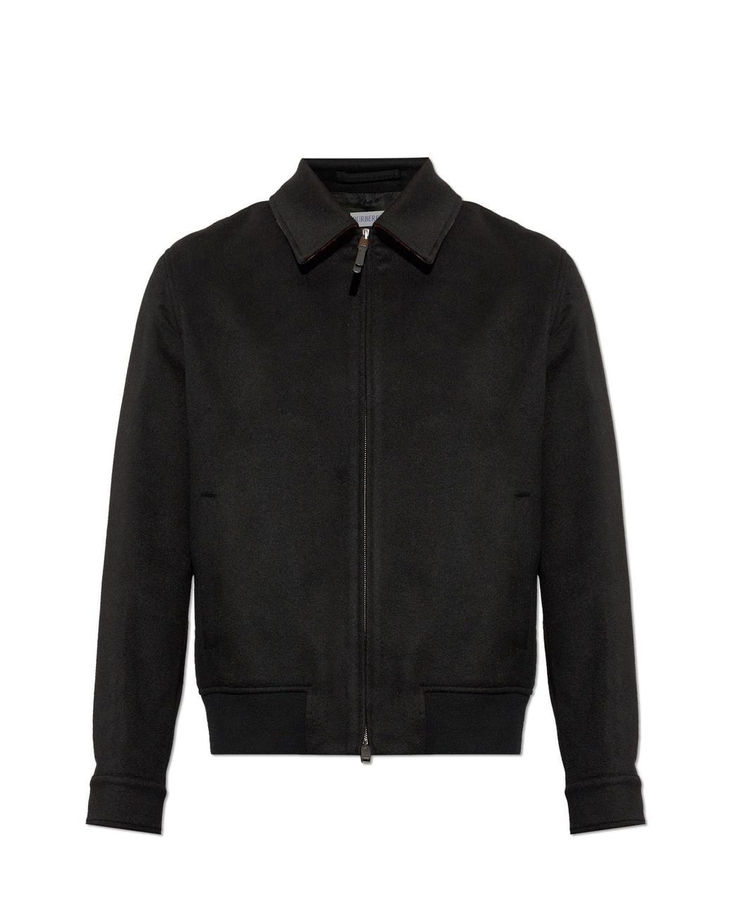 Burberry Black Cashmere Jacket 'Bloomsbury' for men