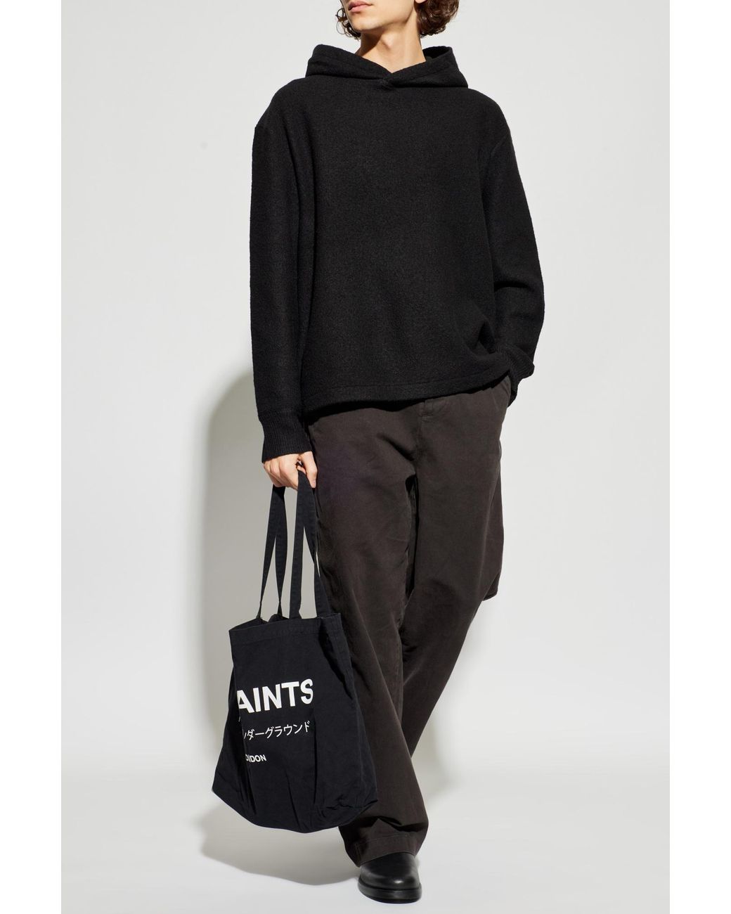 AllSaints Black Sweatshirt "Marko" for men