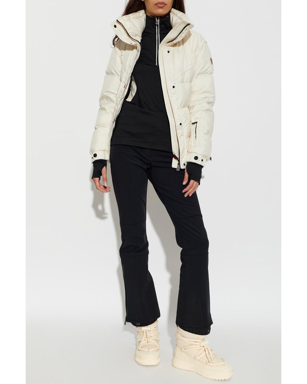Moncler White Performance & Style – Karshi Down Ski Jacket