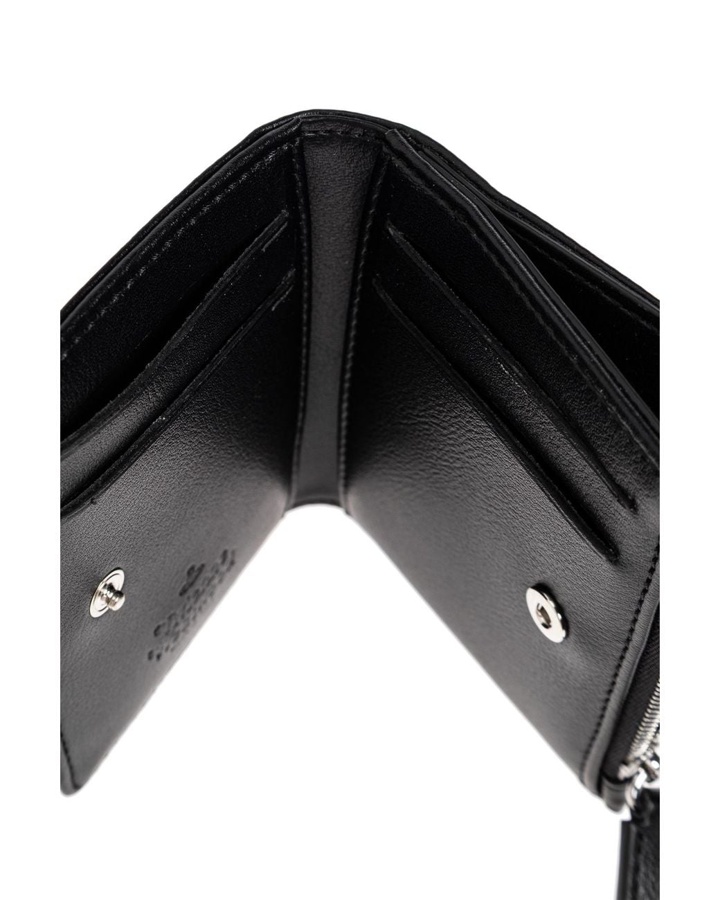 Vivienne Westwood Black Wallet With Logo for men