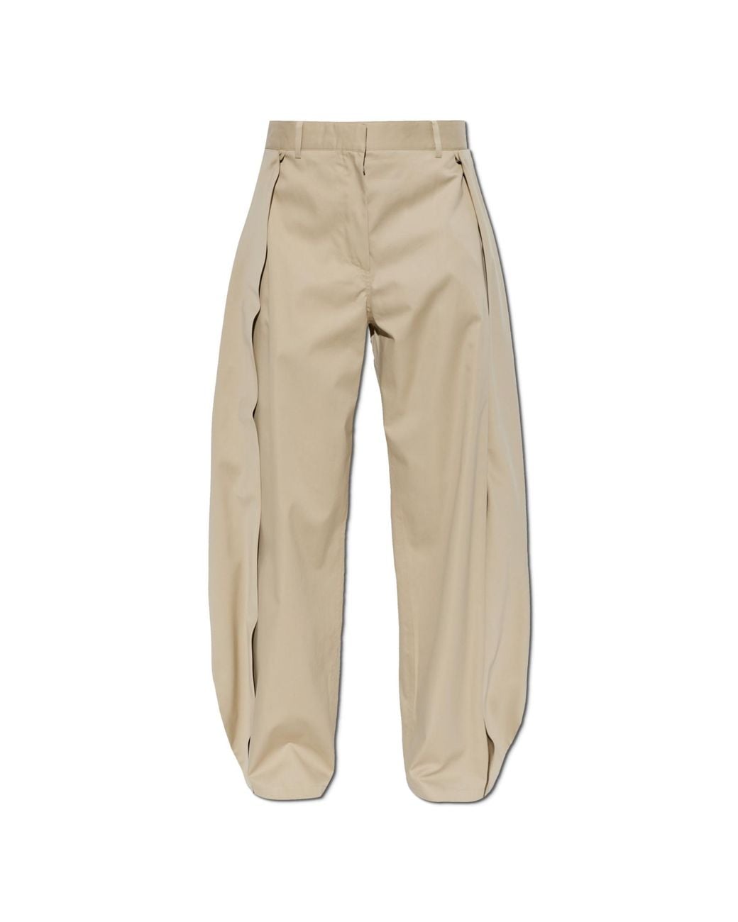 Loewe Natural Wide-Leg Trousers