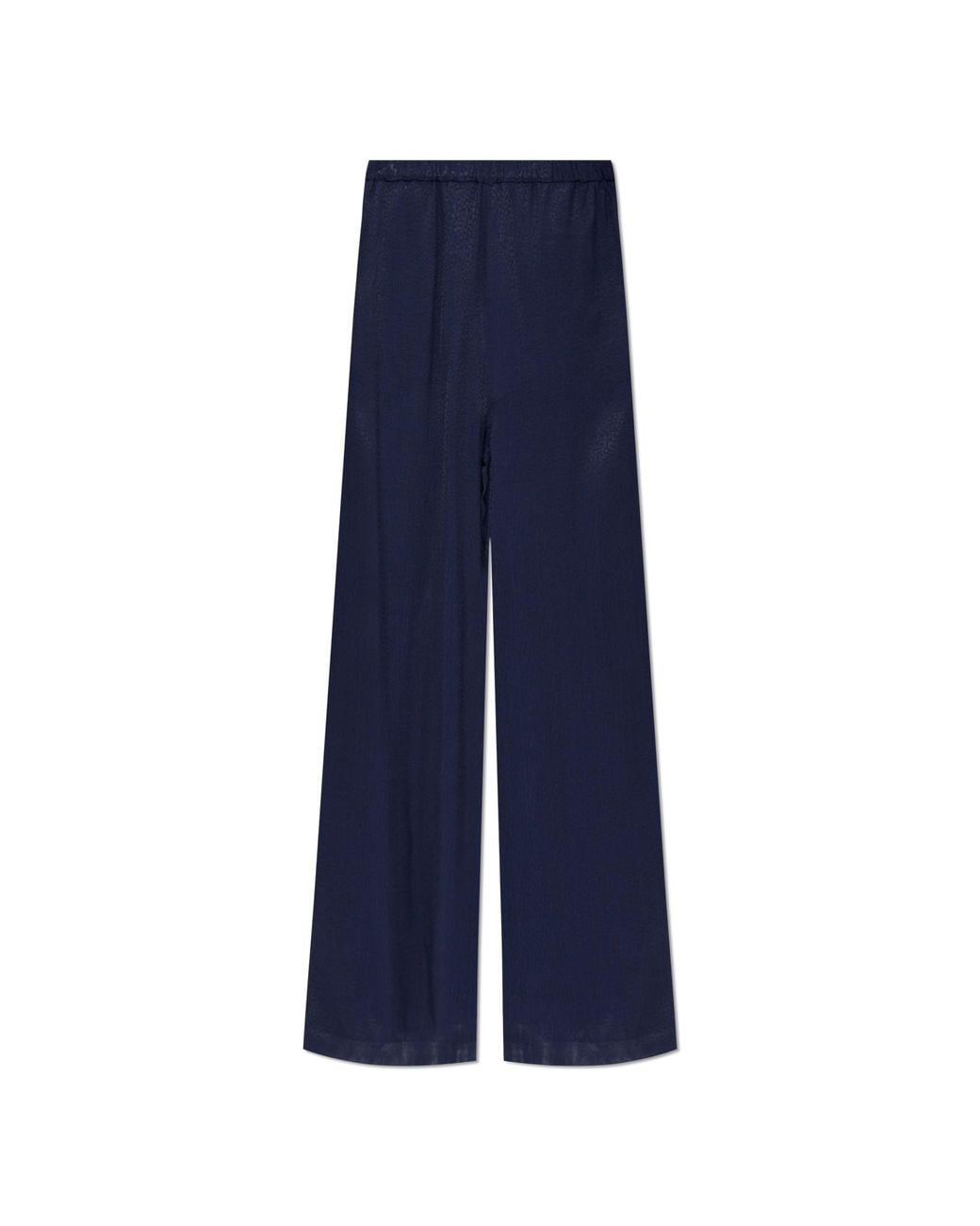 Emporio Armani Blue Trousers From The Sustainability Collection