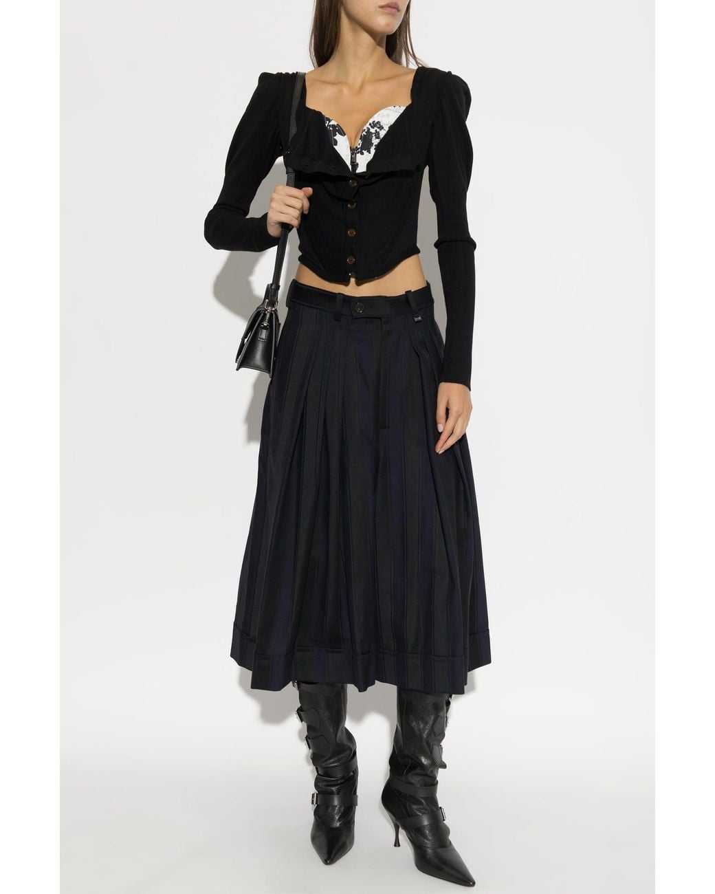 Vivienne Westwood Black Wool Cardigan 'Bea'