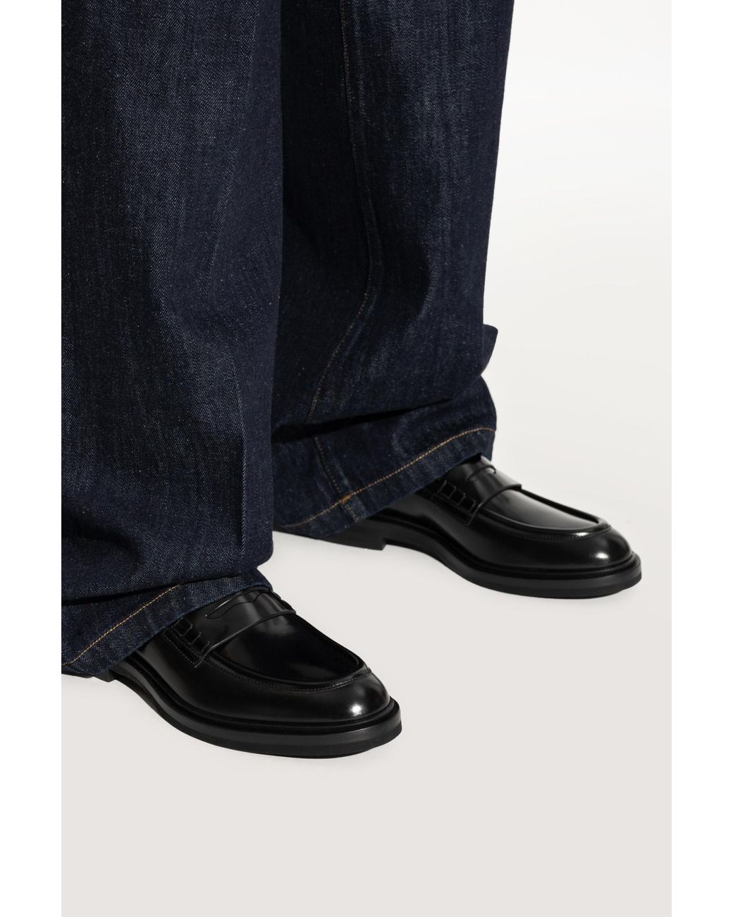 Dolce & Gabbana Black Shoes Of Type Loafers