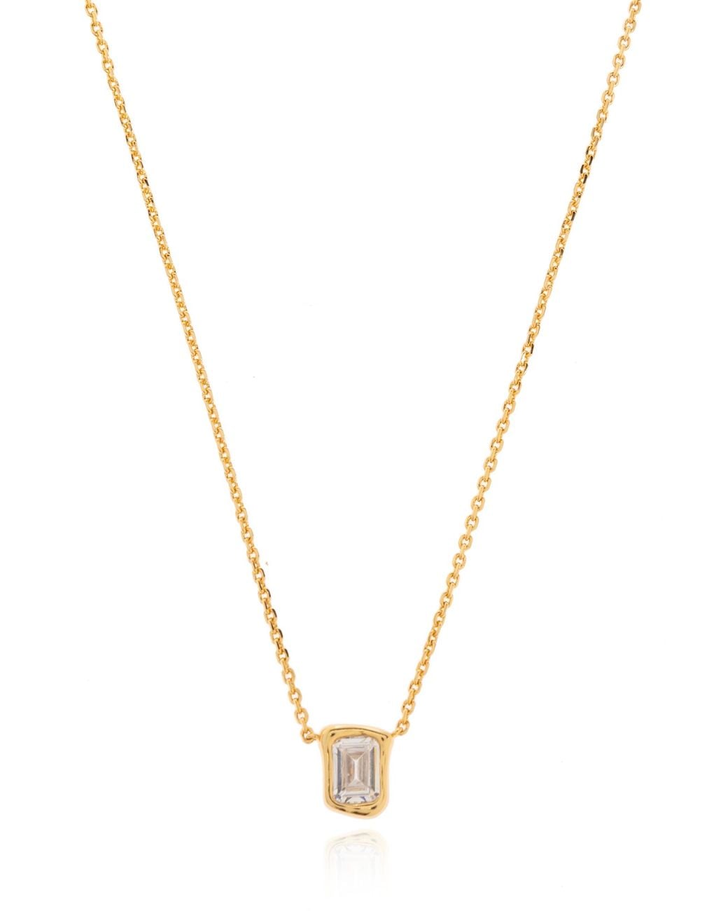 Kate Spade Metallic Necklace With Pendant