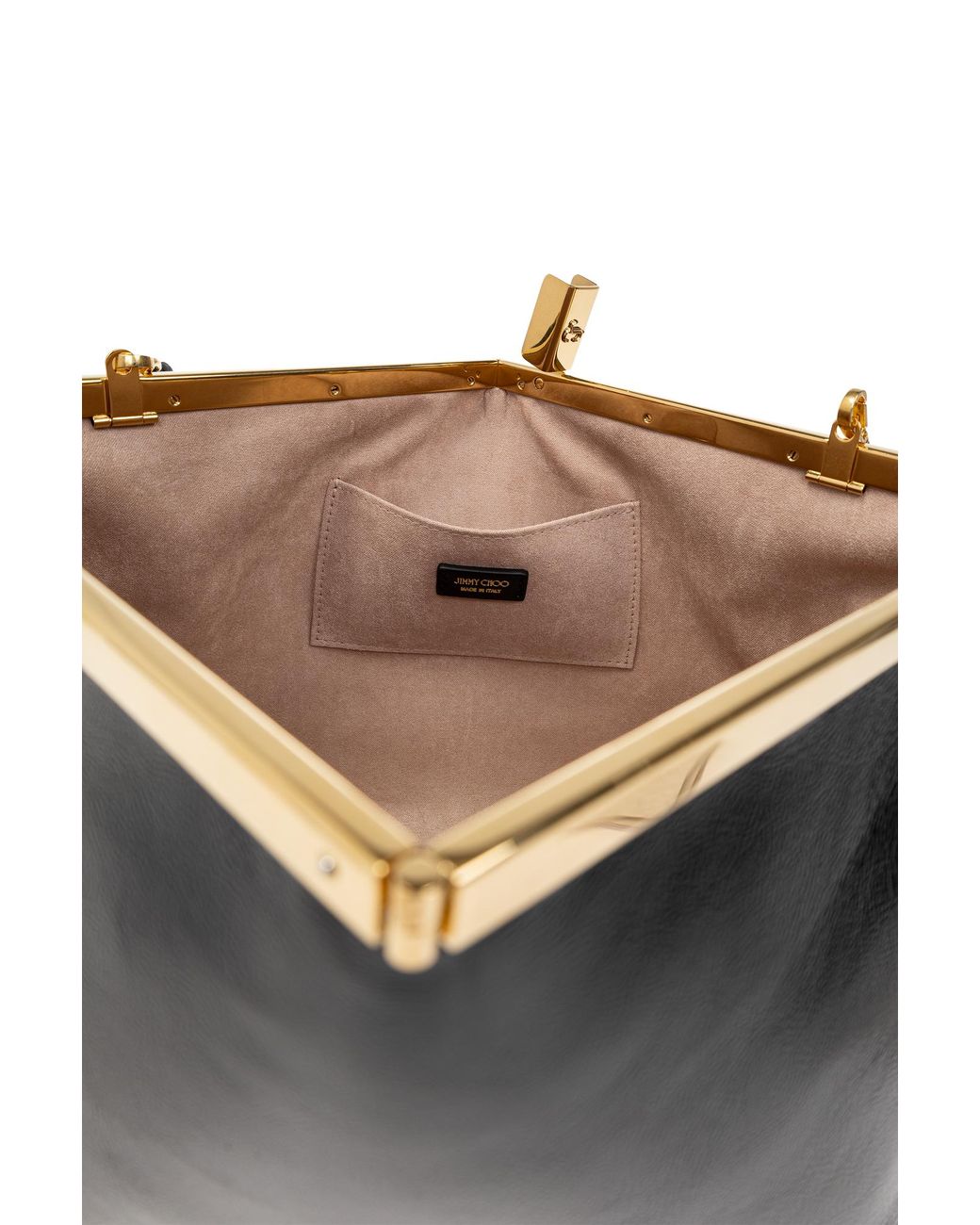 Jimmy Choo Black 'Ganache' Shoulder Bag