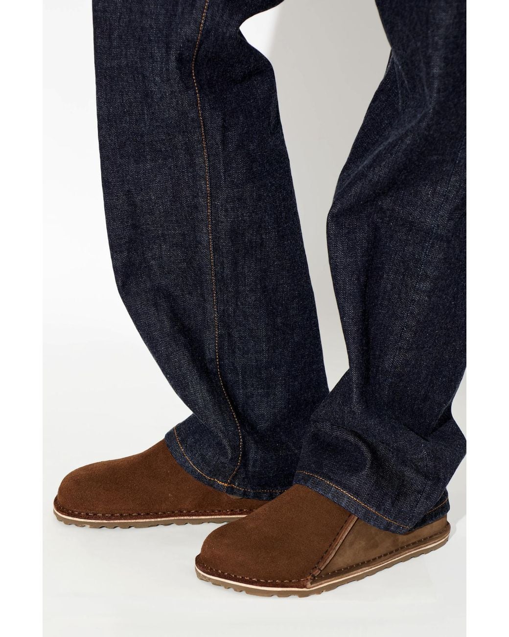 Birkenstock Brown 'Lutry Premium Split' Shoes