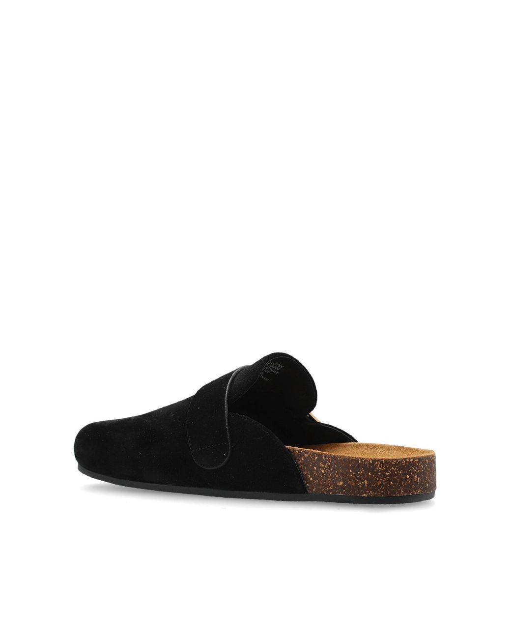 Tory Burch Black Suede Slides Mellow