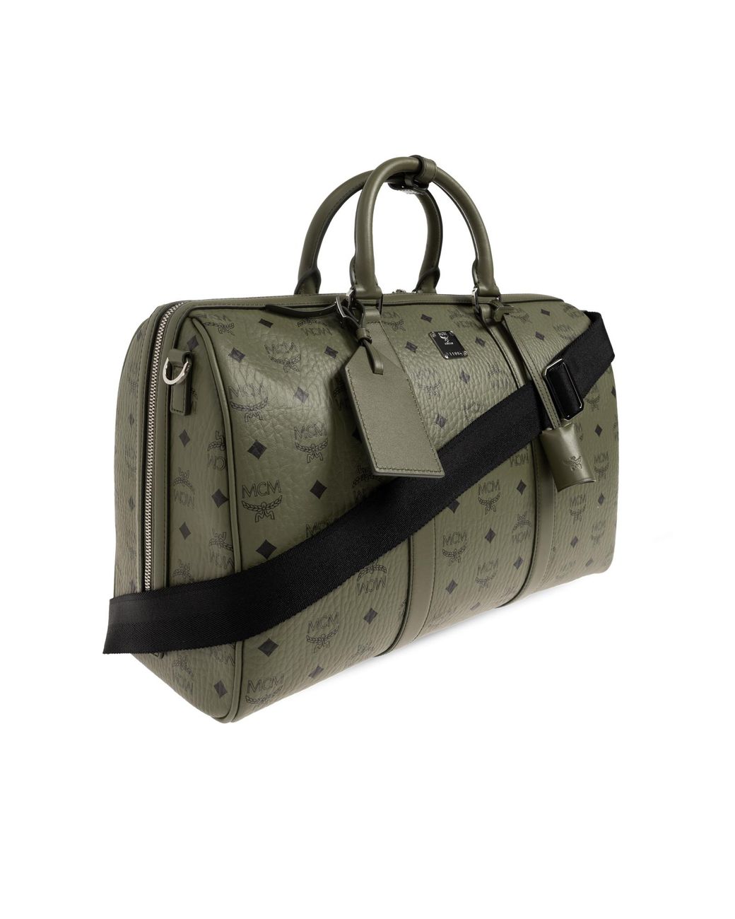 MCM Black "Ottomar" Cabin Bag for men