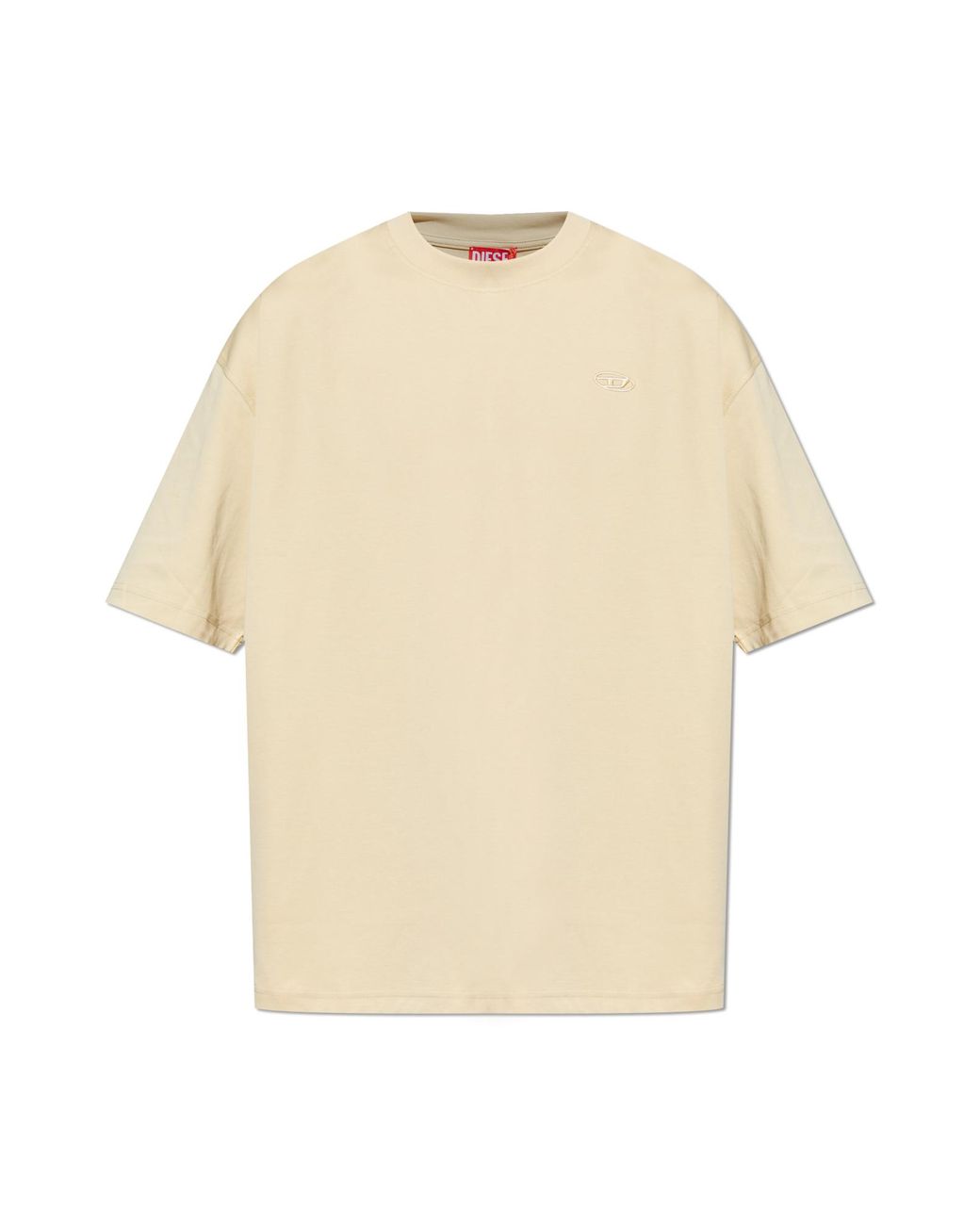 DIESEL White T-Shirt 'T-Boggy-T3' for men