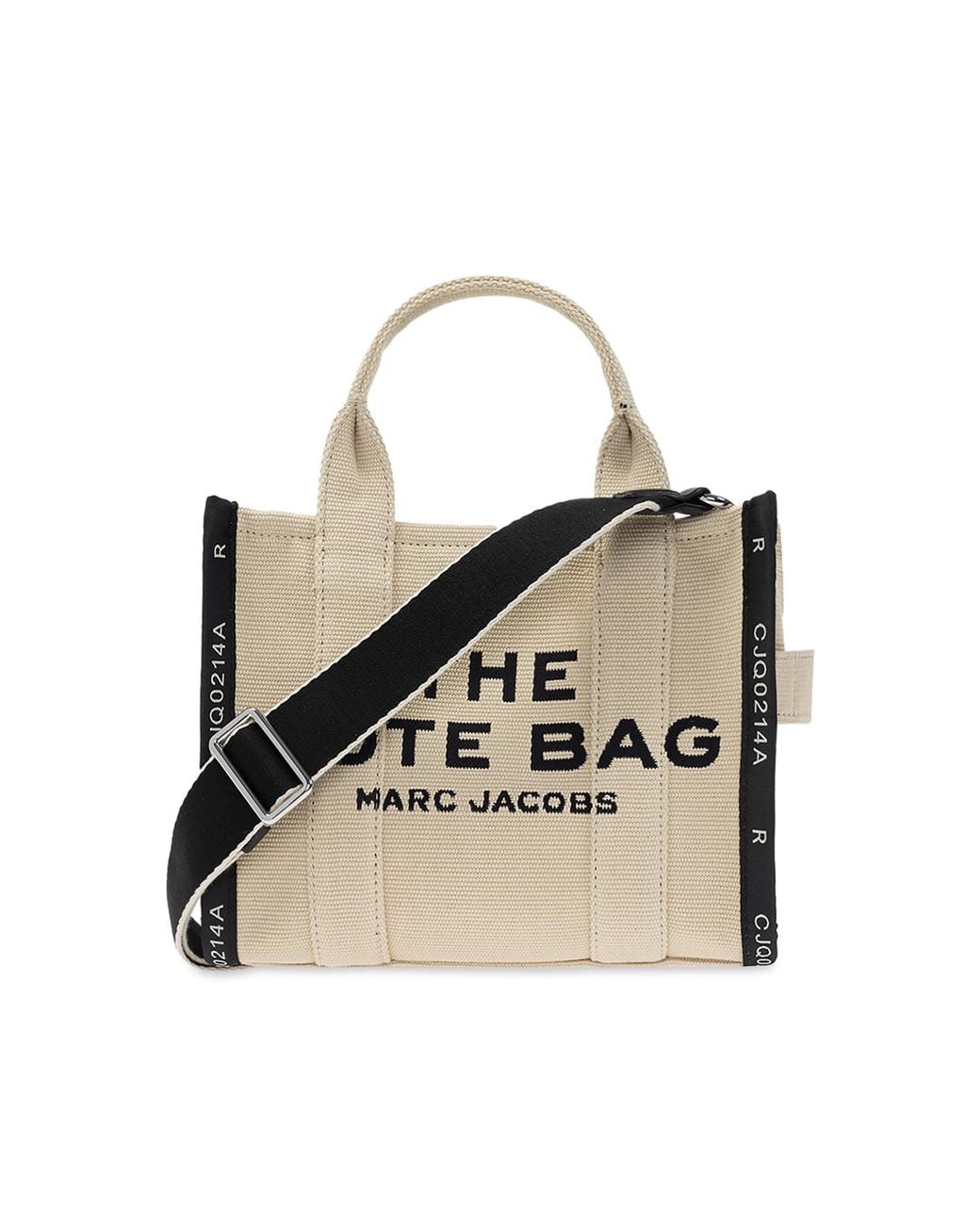 Marc Jacobs Natural Shopper Bag With Logo