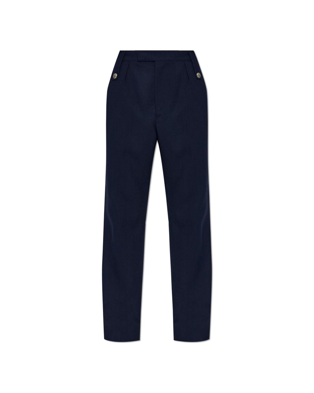Marni Blue Tailored Wool Trousers for men