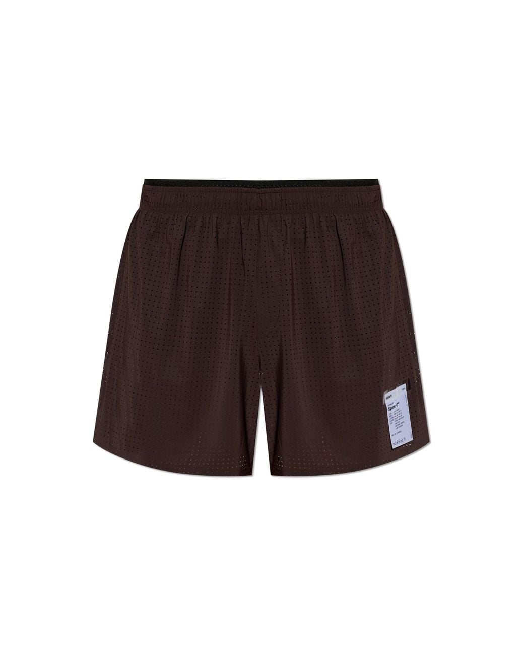 Satisfy Brown "Space-O" Shorts for men